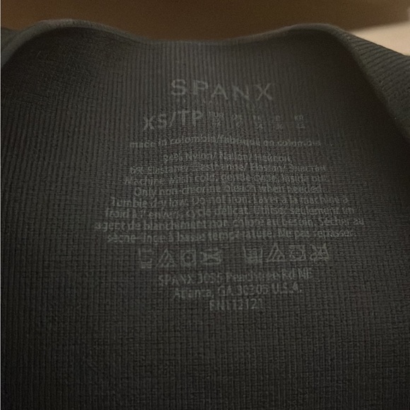 Spanx navy camo legging XS - Picture 4 of 4